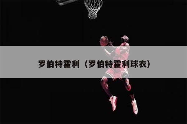 罗伯特霍利（罗伯特霍利球衣）