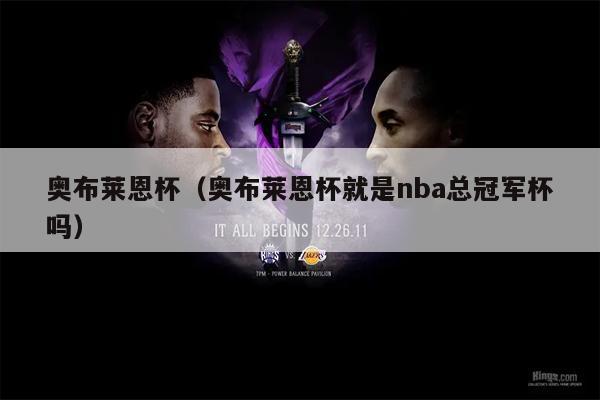 奥布莱恩杯（奥布莱恩杯就是nba总冠军杯吗）