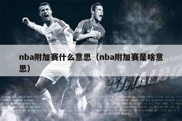 nba附加赛什么意思（nba附加赛是啥意思）