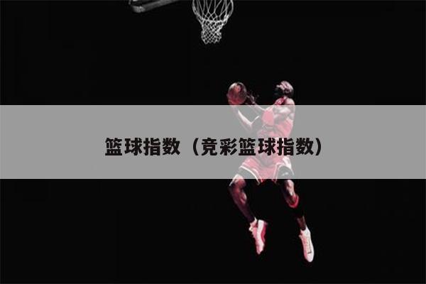 篮球指数（竞彩篮球指数）