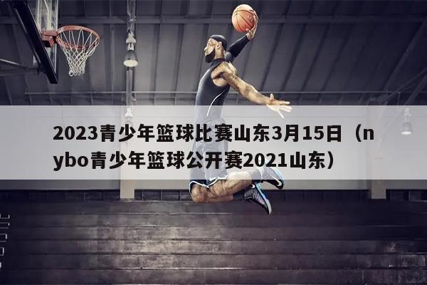 2023青少年篮球比赛山东3月15日（nybo青少年篮球公开赛2021山东）