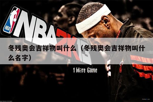 冬残奥会吉祥物叫什么（冬残奥会吉祥物叫什么名字）