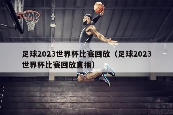 足球2023世界杯比赛回放（足球2023世界杯比赛回放直播）