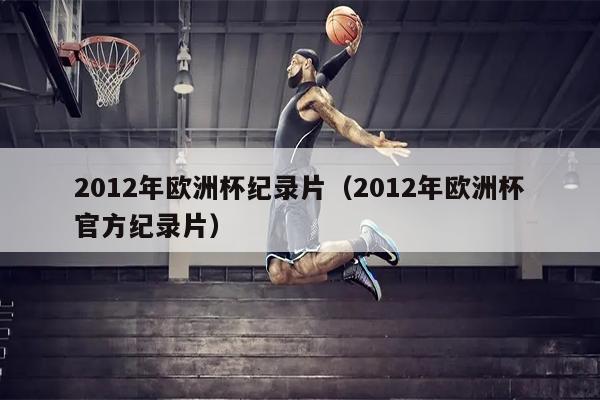 2012年欧洲杯纪录片（2012年欧洲杯官方纪录片）