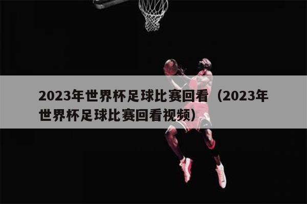 2023年世界杯足球比赛回看（2023年世界杯足球比赛回看视频）