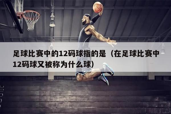 足球比赛中的12码球指的是（在足球比赛中12码球又被称为什么球）