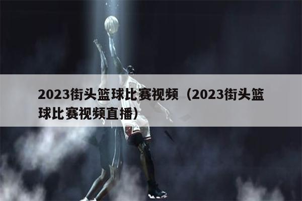 2023街头篮球比赛视频（2023街头篮球比赛视频直播）