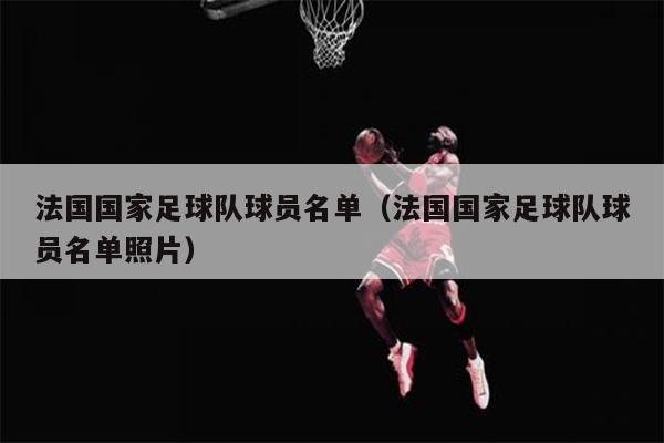 法国国家足球队球员名单（法国国家足球队球员名单照片）