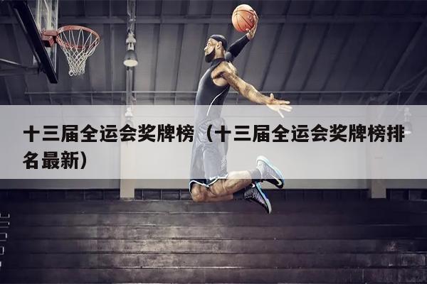 十三届全运会奖牌榜（十三届全运会奖牌榜排名最新）