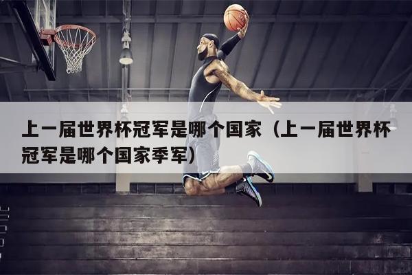 上一届世界杯冠军是哪个国家（上一届世界杯冠军是哪个国家季军）