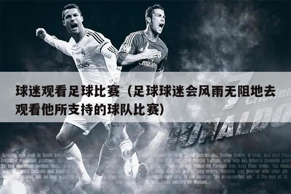 球迷观看足球比赛（足球球迷会风雨无阻地去观看他所支持的球队比赛）