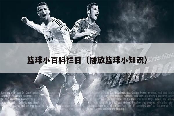 篮球小百科栏目（播放篮球小知识）
