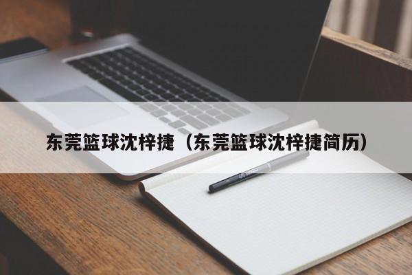 东莞篮球沈梓捷（东莞篮球沈梓捷简历）