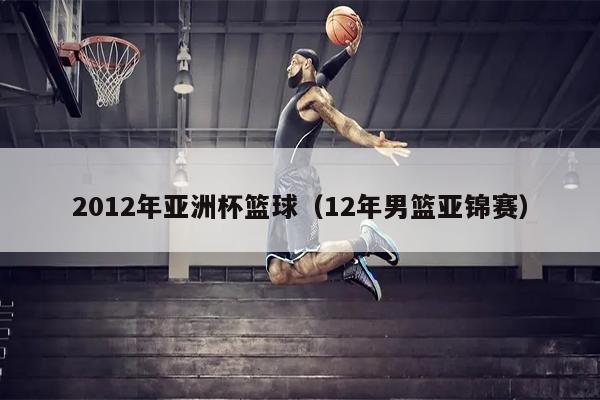 2012年亚洲杯篮球（12年男篮亚锦赛）