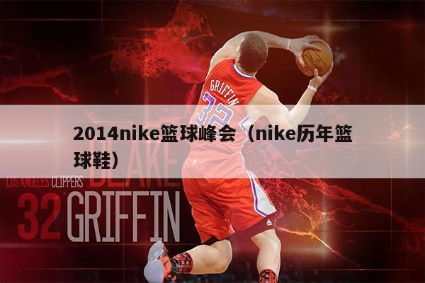 2014nike篮球峰会（nike历年篮球鞋）