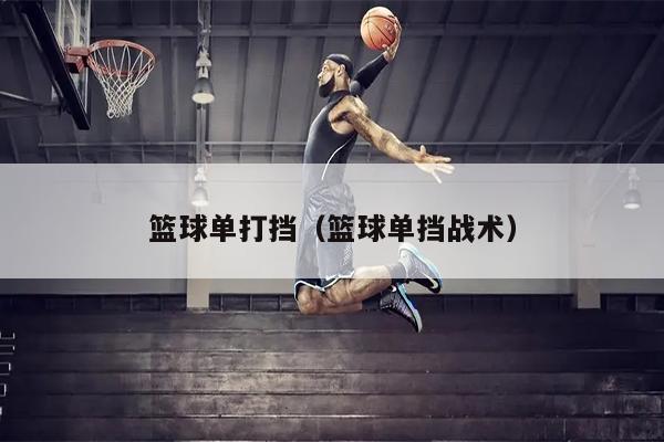篮球单打挡（篮球单挡战术）
