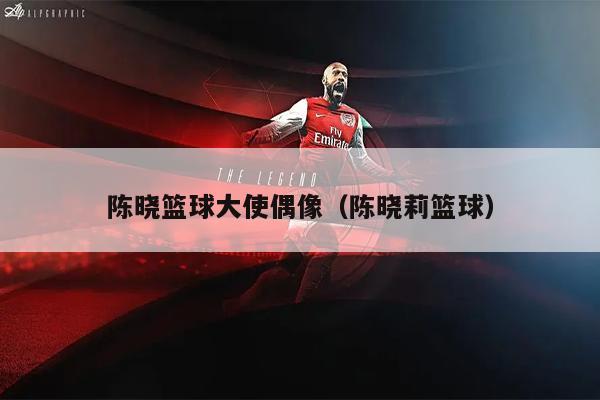 陈晓篮球大使偶像（陈晓莉篮球）